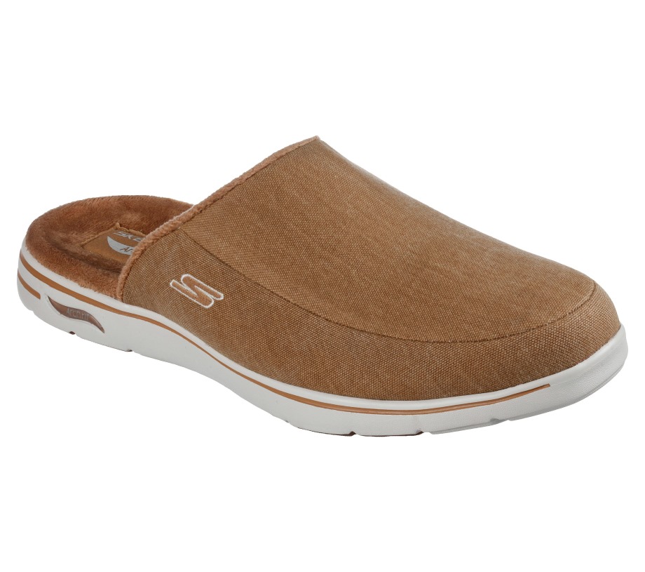 Arch Fit Lounge Skechers Wheat
