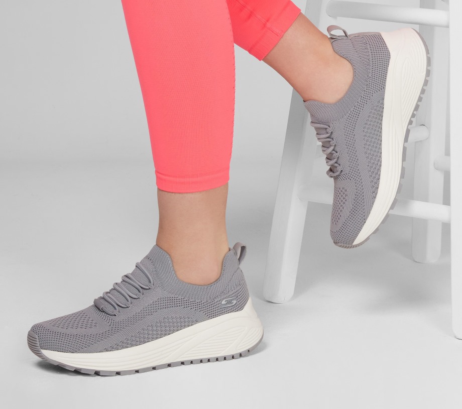 Skechers BOBS Sport Sparrow 2.0 Allegiance Crew Gray