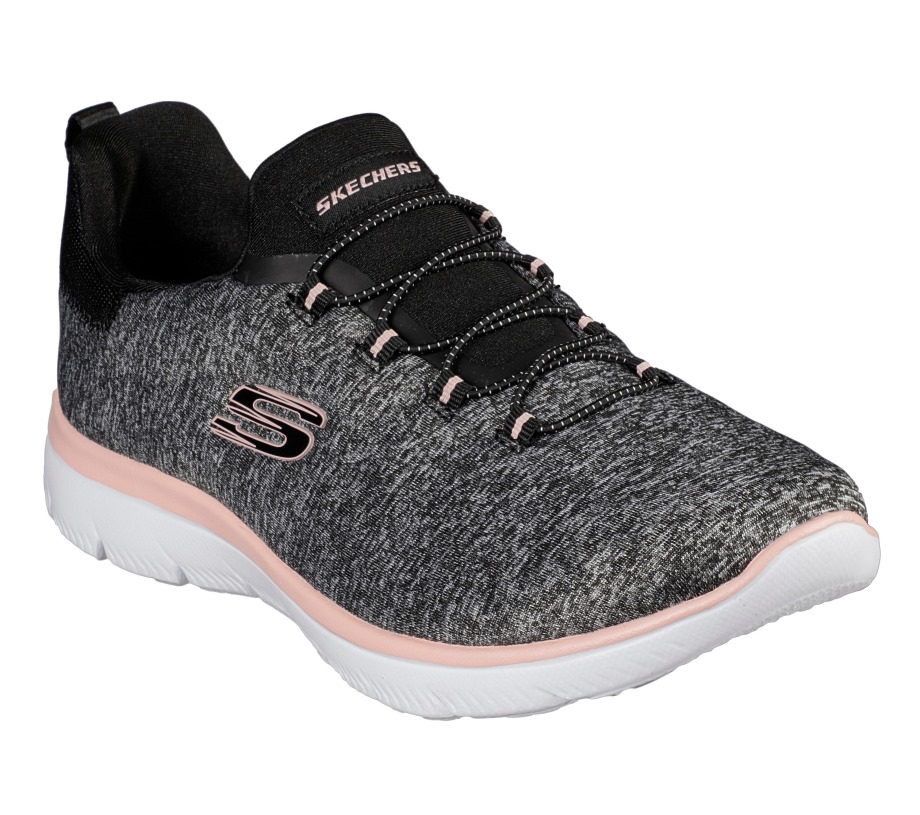 Summits Quick Getaway Black Coral Skechers