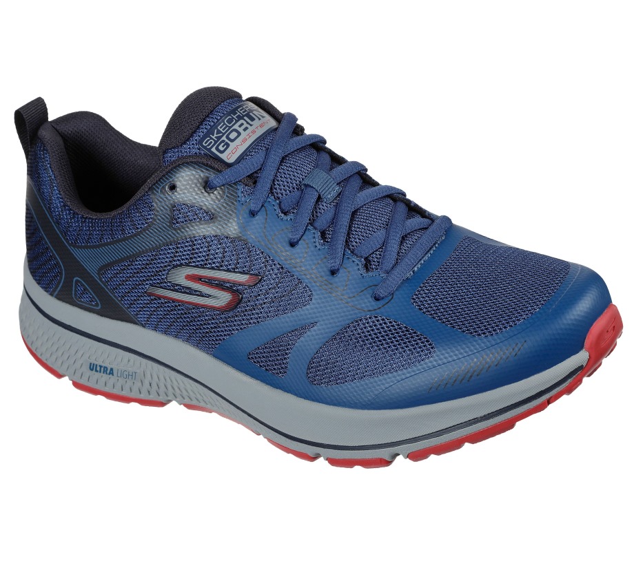 Skechers GOrun Consistent Fleet Rush Navy Red