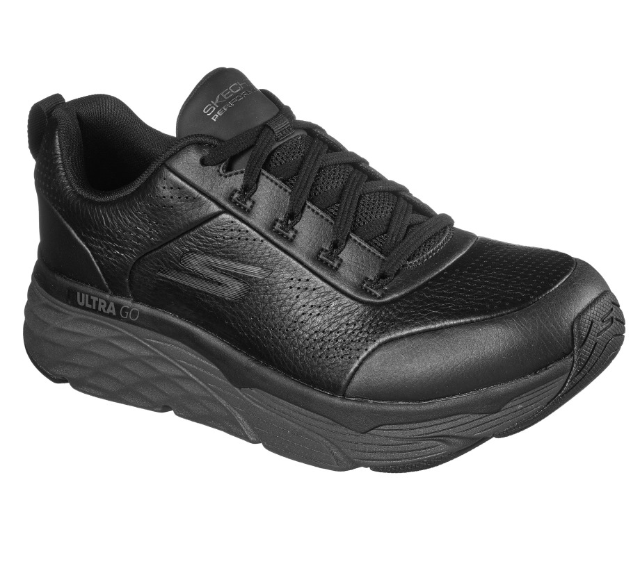 Max Cushioning Elite Lucid Black Charcoal Skechers