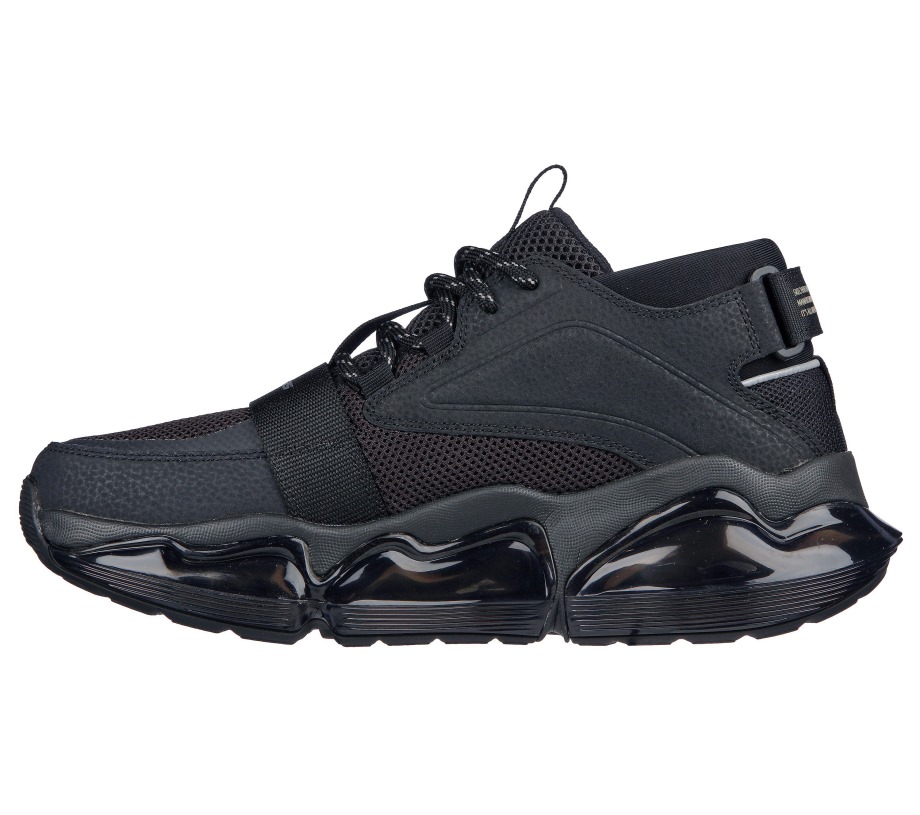 Air Cushioning Mega Black Skechers