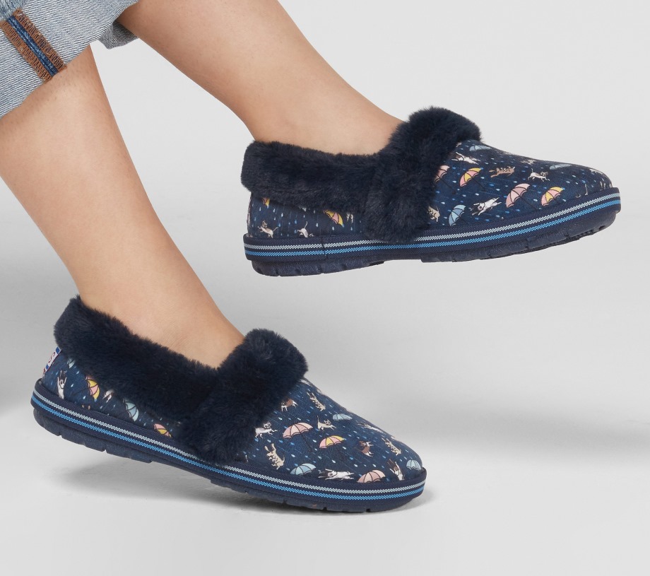 BOBS Too Cozy Movie Night Navy Multi Skechers