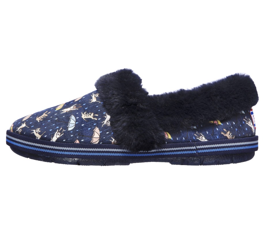 BOBS Too Cozy Movie Night Navy Multi Skechers