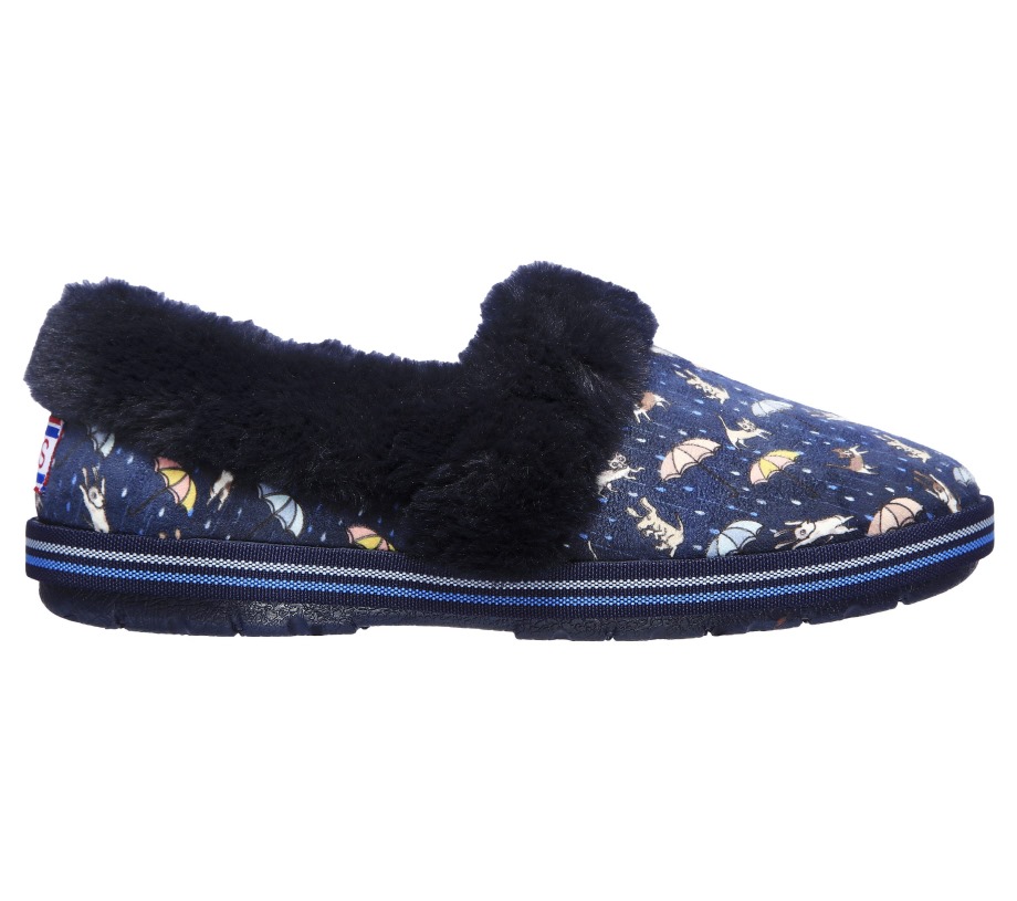 BOBS Too Cozy Movie Night Navy Multi Skechers
