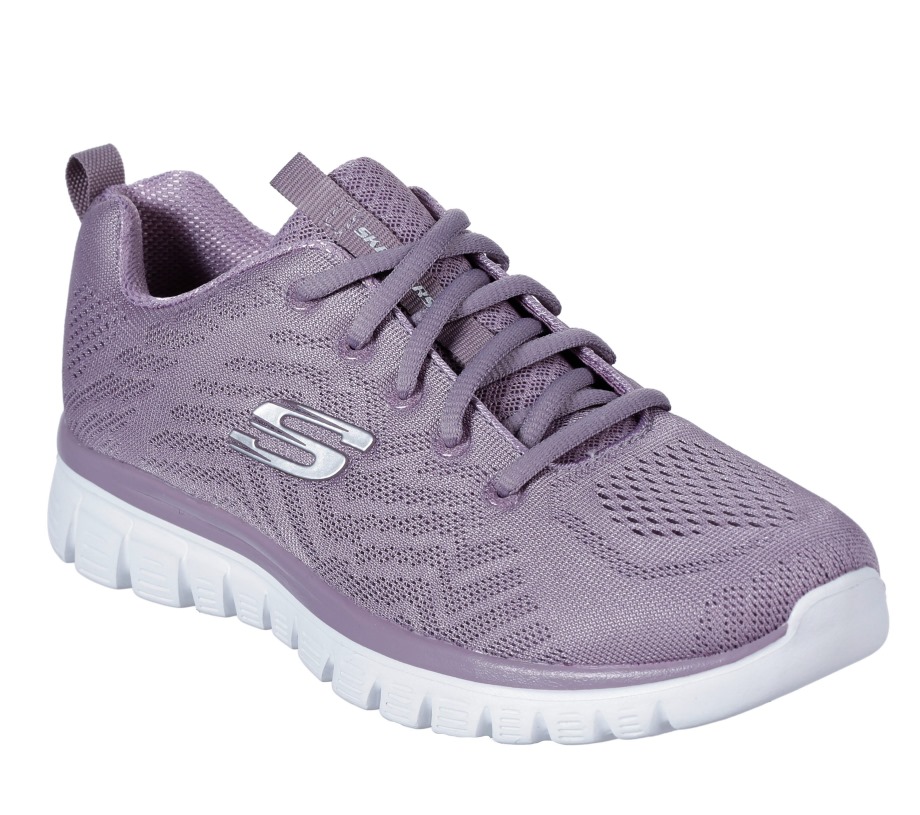 Graceful Get Connected Lavender Skechers
