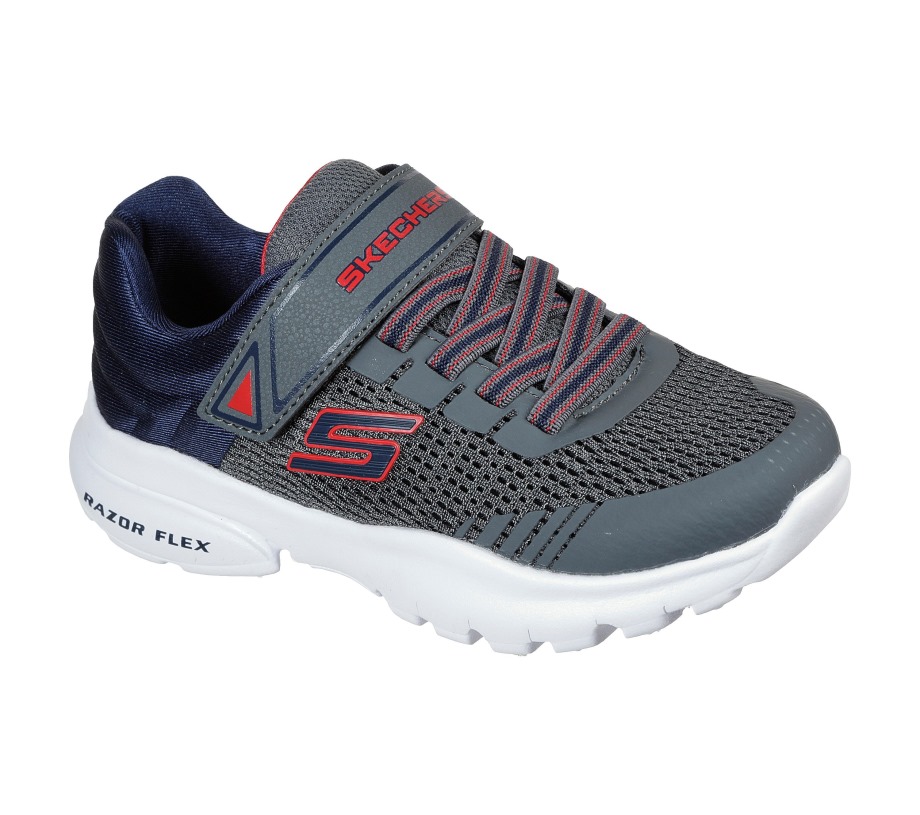 Skechers Razor Flex Mezder Charcoal Navy