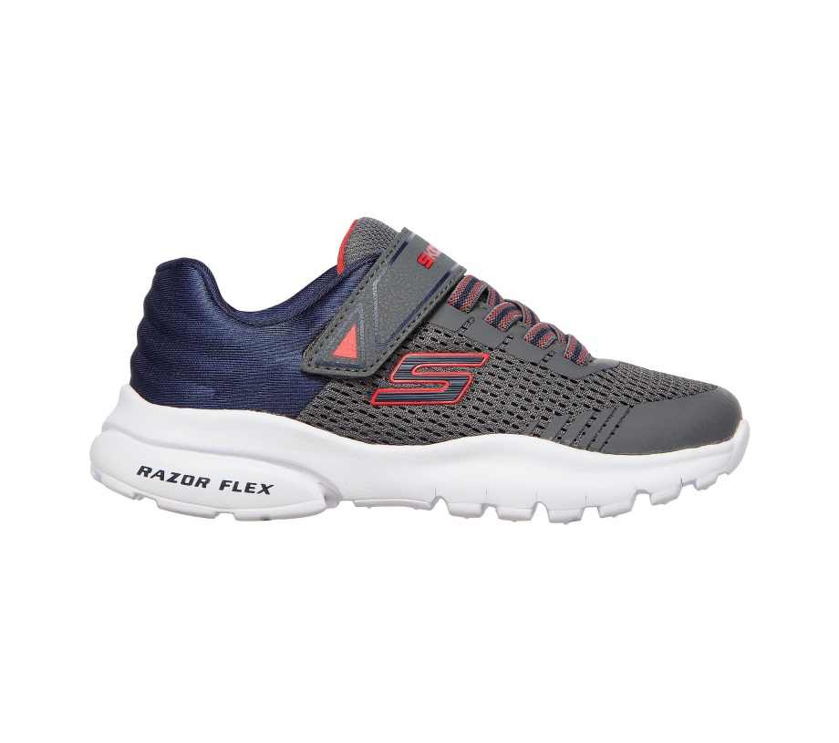 Skechers Razor Flex Mezder Charcoal Navy