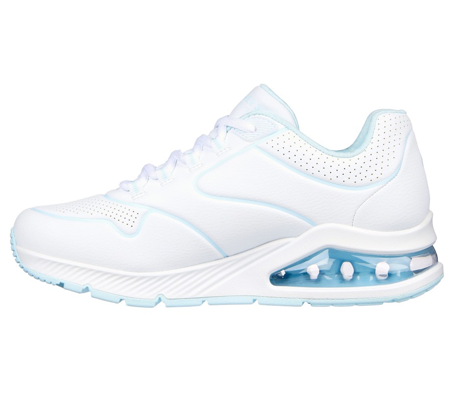 Skechers Uno 2 Air Feels White Light Blue