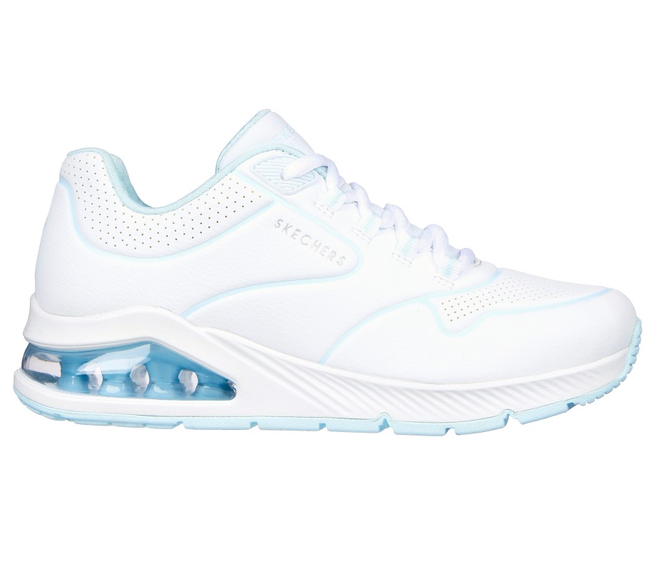 Skechers Uno 2 Air Feels White Light Blue