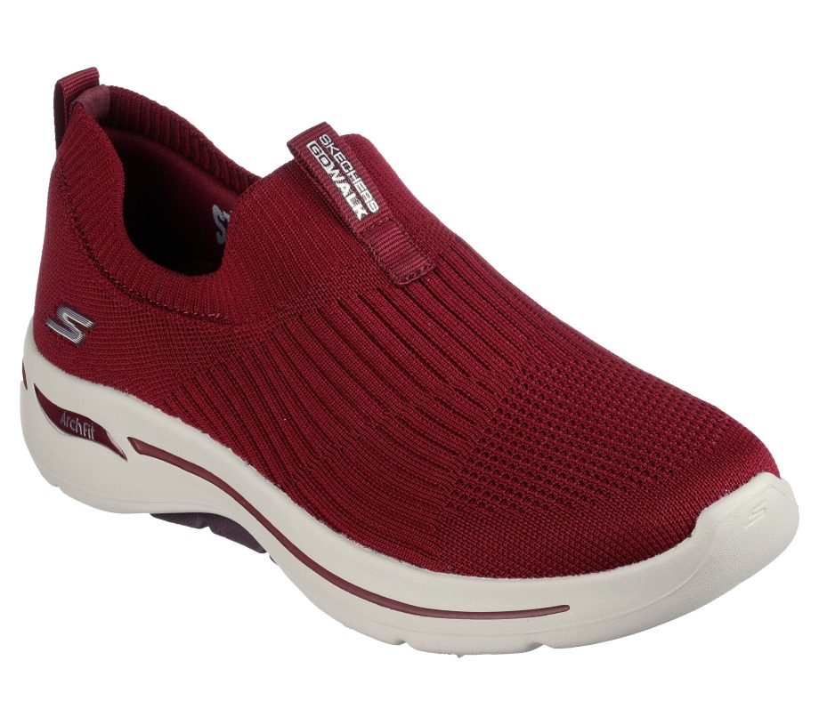 Skechers GO WALK Arch Fit Iconic Burgundy