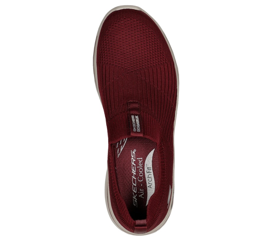 Skechers GO WALK Arch Fit Iconic Burgundy