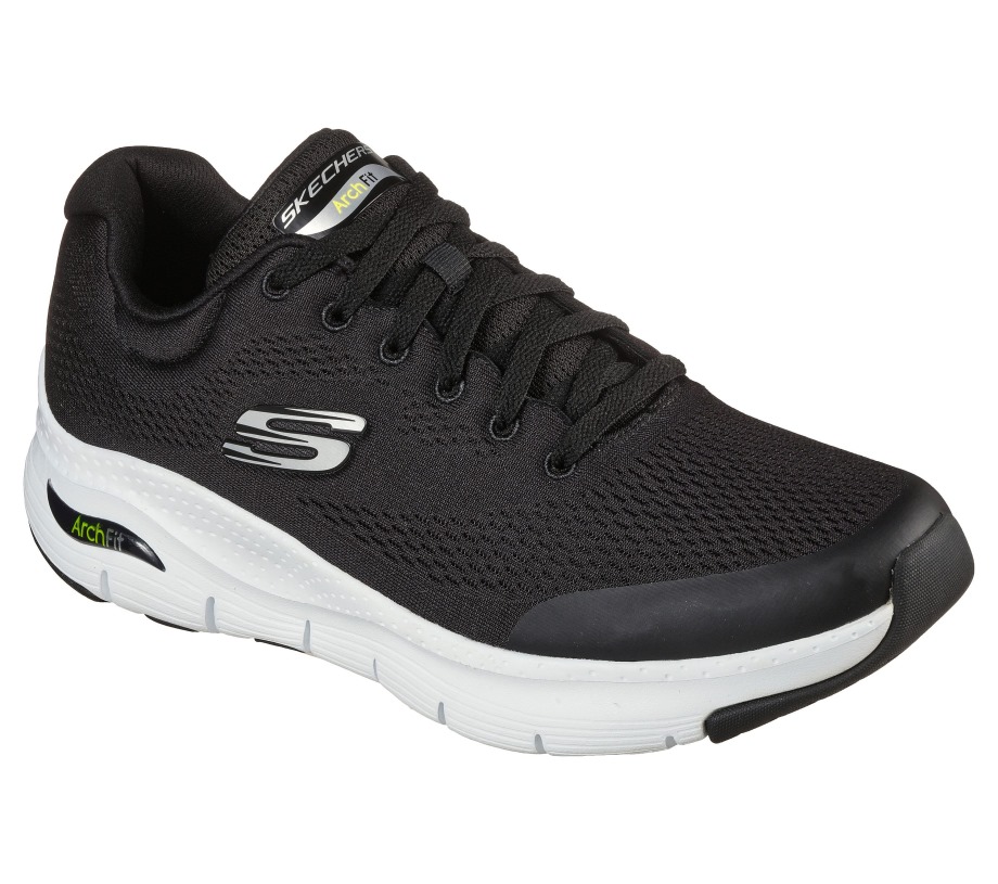 Arch Fit Skechers Black White