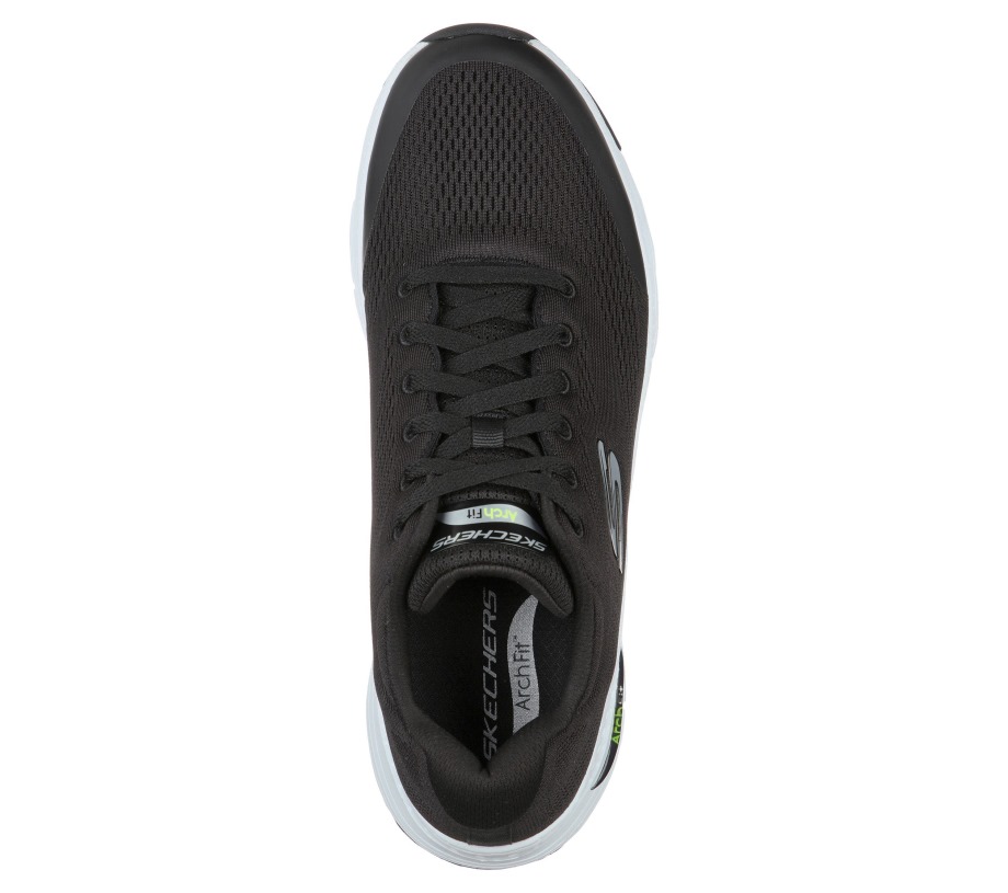 Arch Fit Skechers Black White