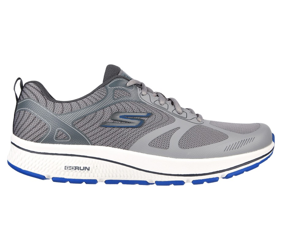 GOrun Consistent Fleet Rush Gray Blue Skechers