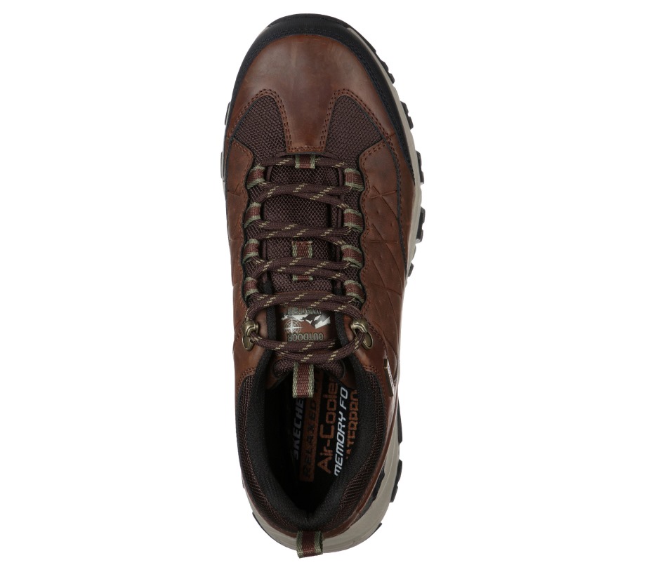Relaxed Fit Selmen Helson Light Brown Skechers