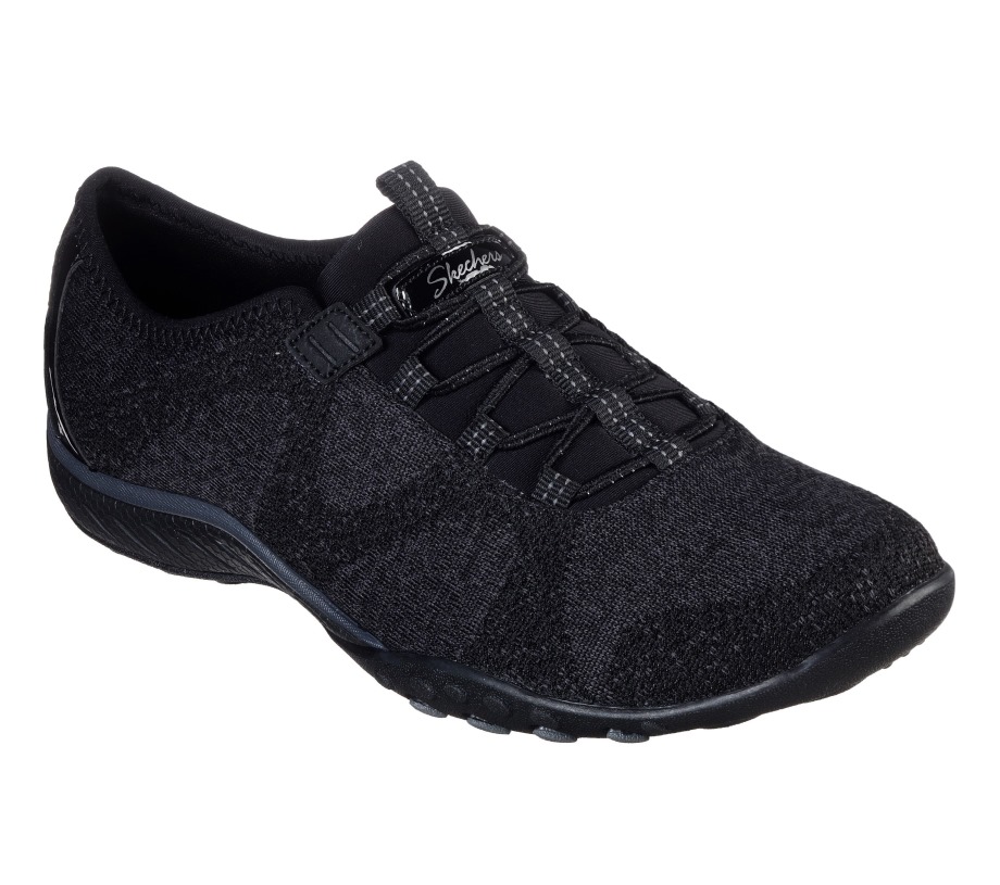 Skechers Relaxed Fit Breathe-Easy Opportuknity Black