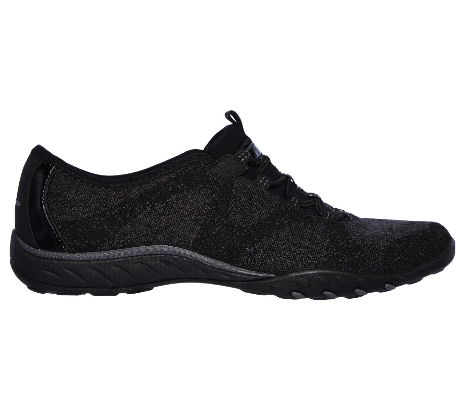 Skechers Relaxed Fit Breathe-Easy Opportuknity Black
