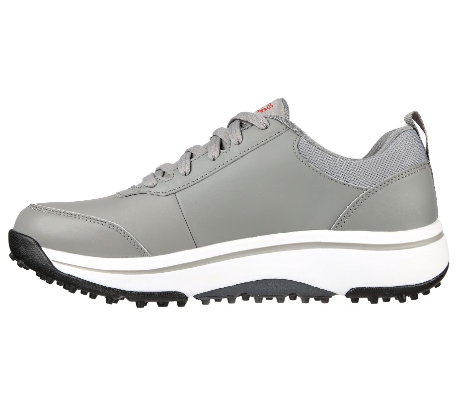 GO GOLF Arch Fit Set Up Gray Red Skechers