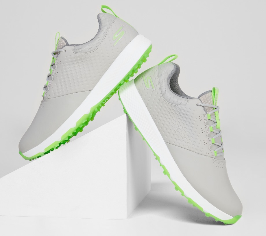 GO GOLF Elite V.4 Gray Lime Skechers