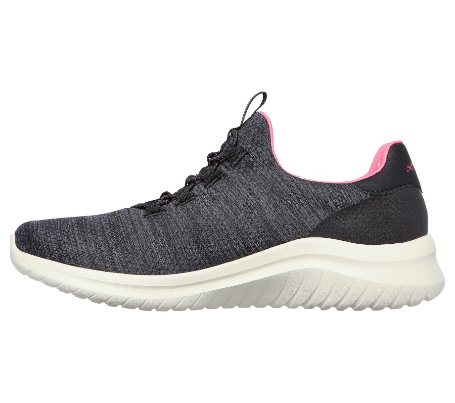 Ultra Flex 2.0 Delightful Spot Black Pink Skechers