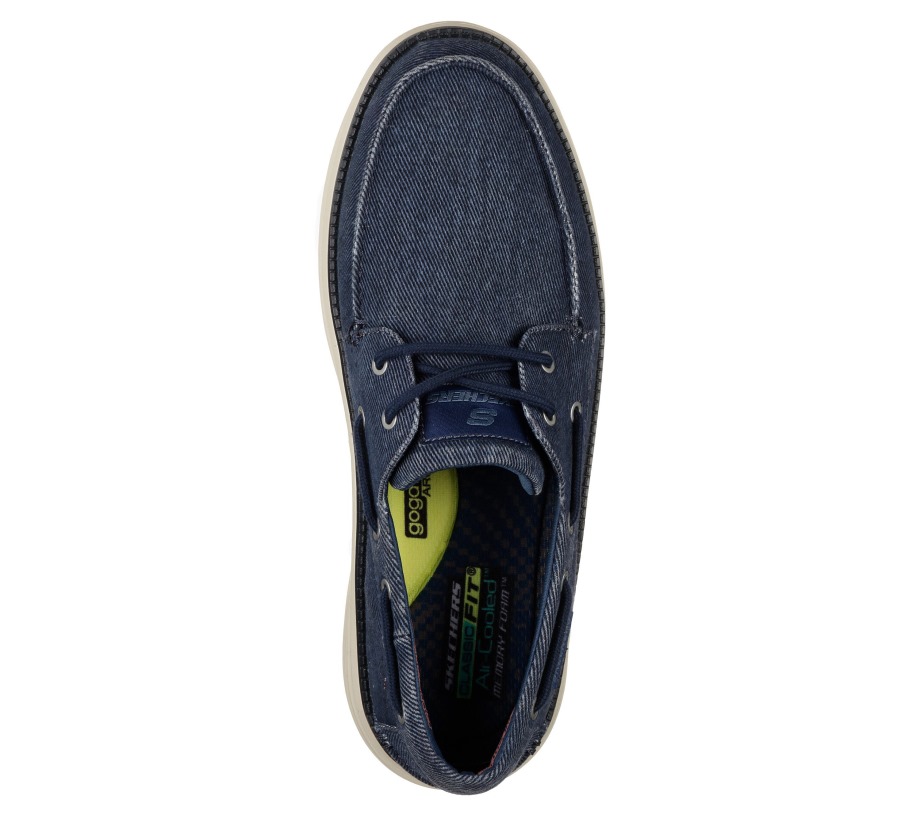 Status 2.0 Lorano Navy Skechers