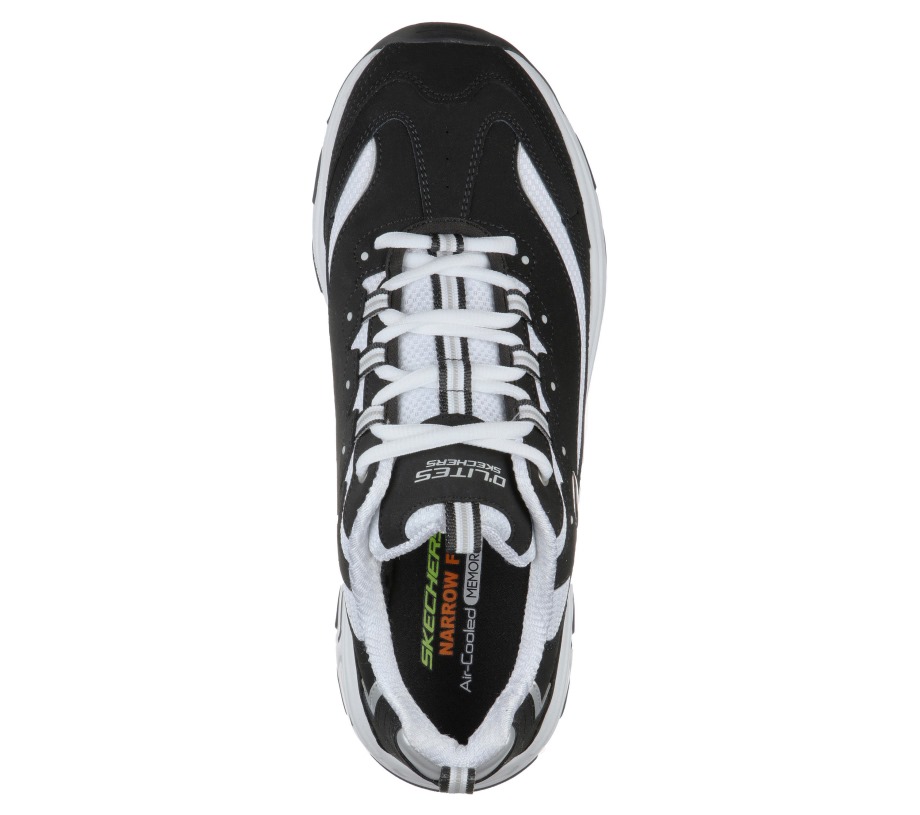 D'Lites Black White Skechers