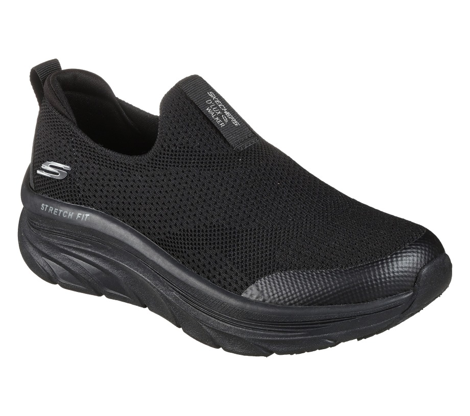 Relaxed Fit D'Lux Walker Quick Upgrade Skechers Black