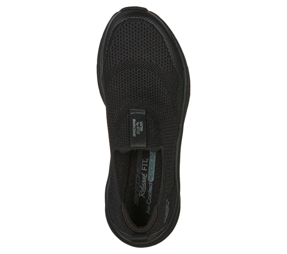 Relaxed Fit D'Lux Walker Quick Upgrade Skechers Black