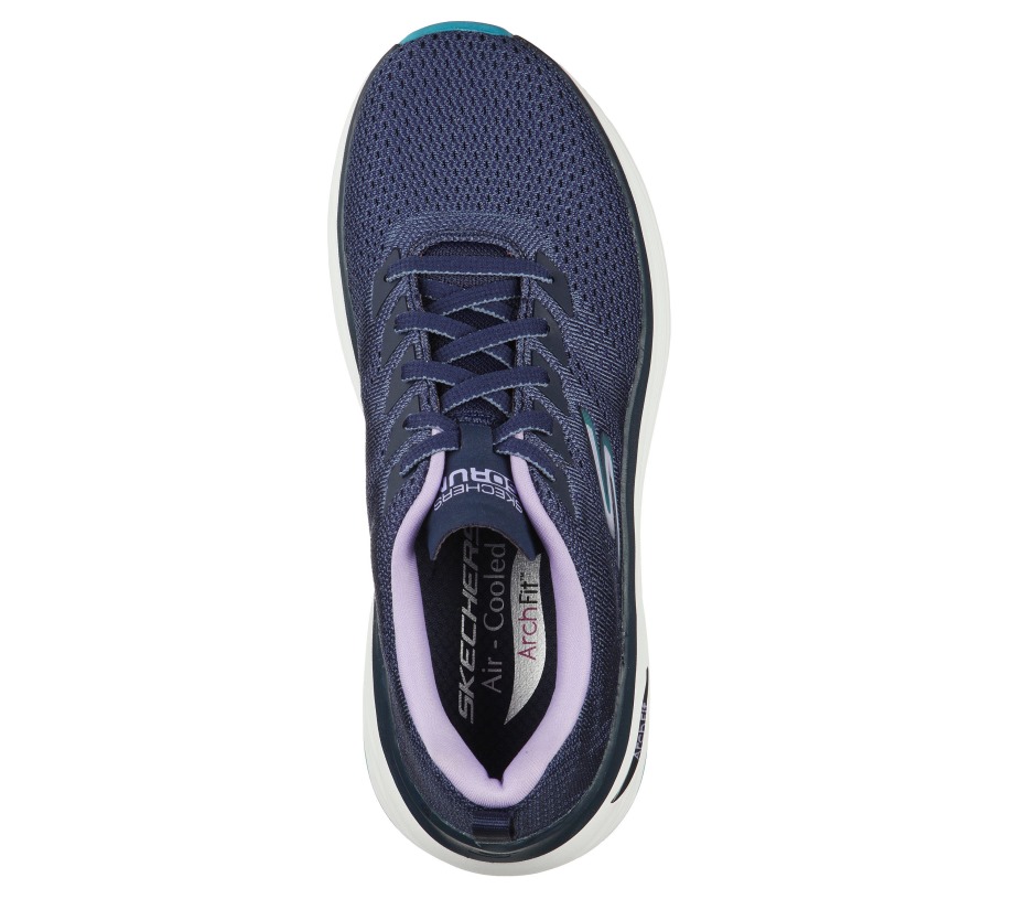 Max Cushioning Arch Fit Skechers Navy
