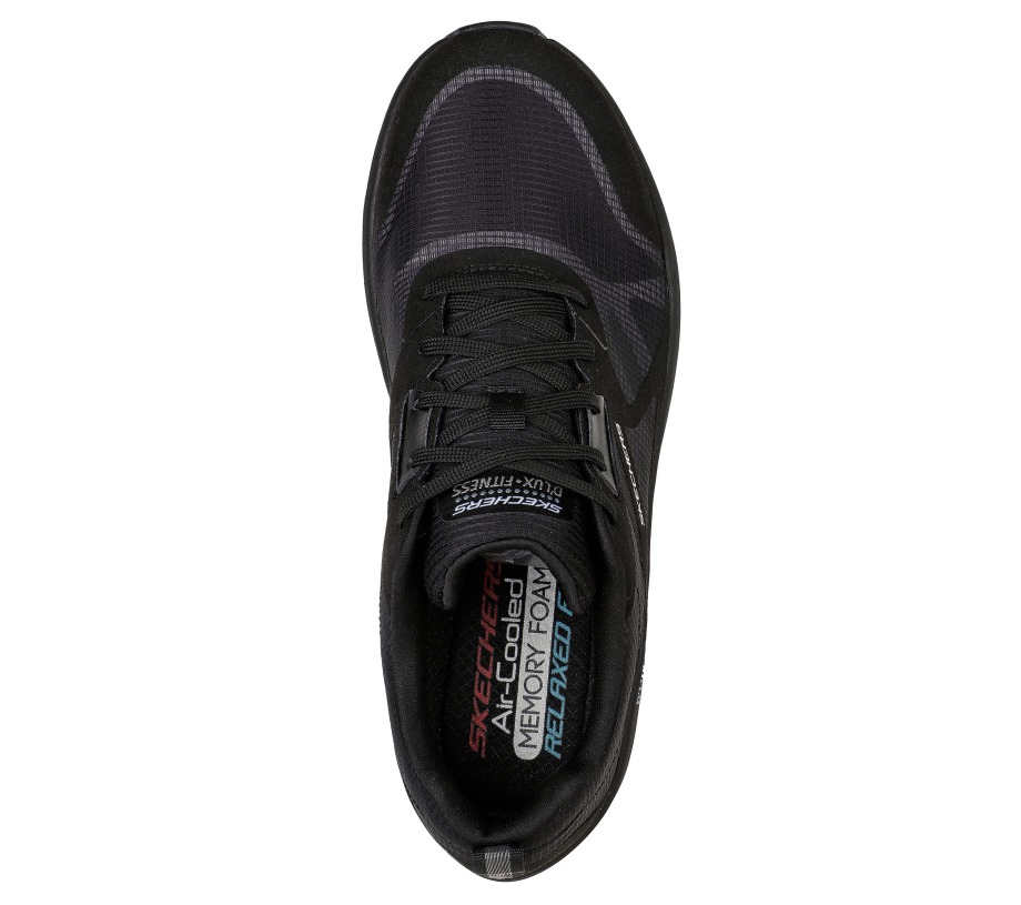 Relaxed Fit D'Lux Fitness Black White Skechers