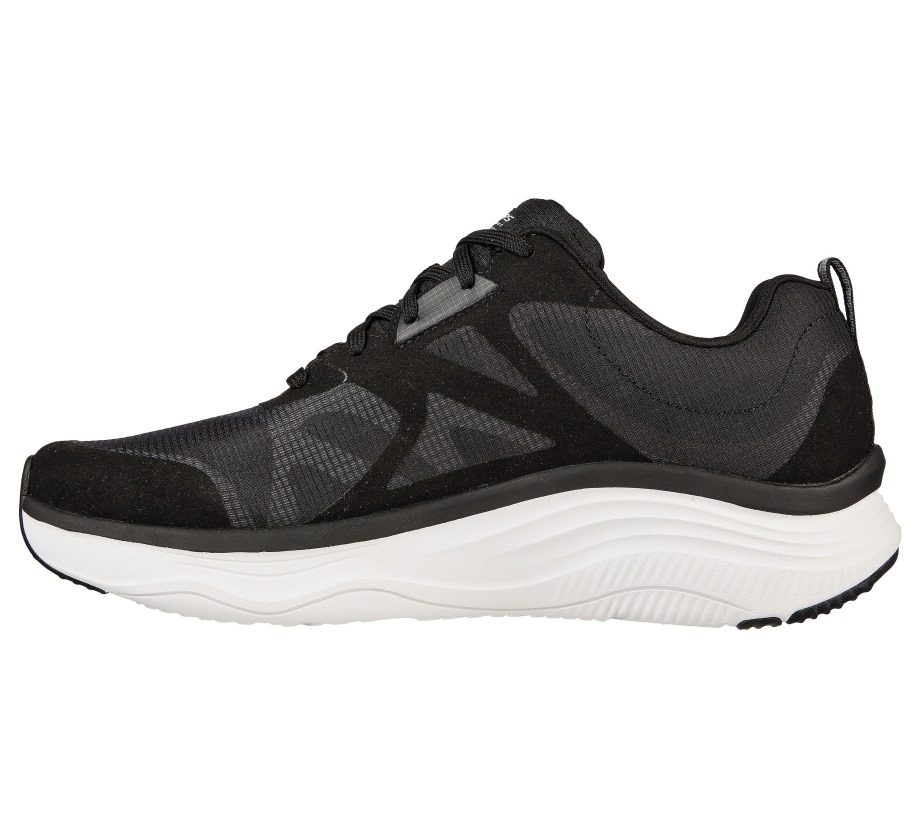 Relaxed Fit D'Lux Fitness Black White Skechers