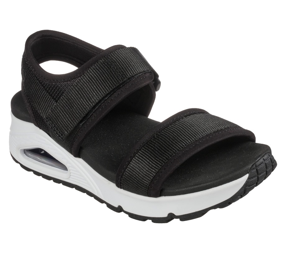 Uno New Sesh Skechers Black White