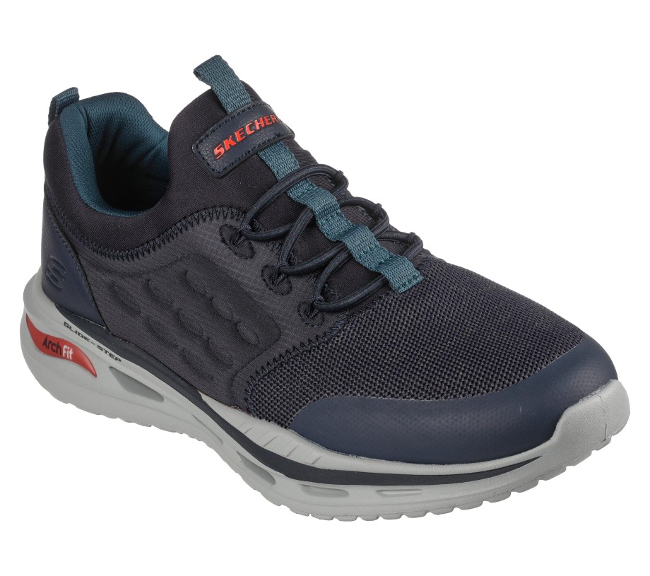 Relaxed Fit Arch Fit Orvan Verdigo Dark Navy Skechers