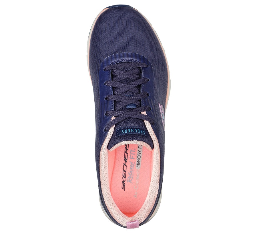 Relaxed Fit Skech-Air Edge Mellow Days Skechers Navy Coral