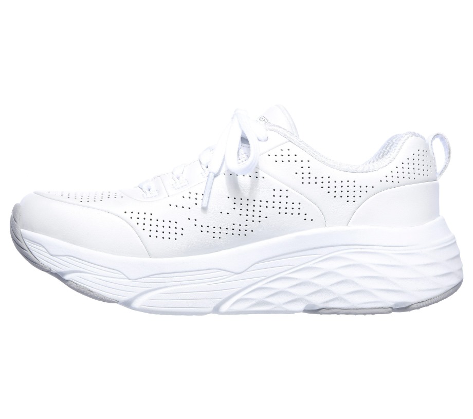 Max Cushioning Elite Step Up White Silver Skechers