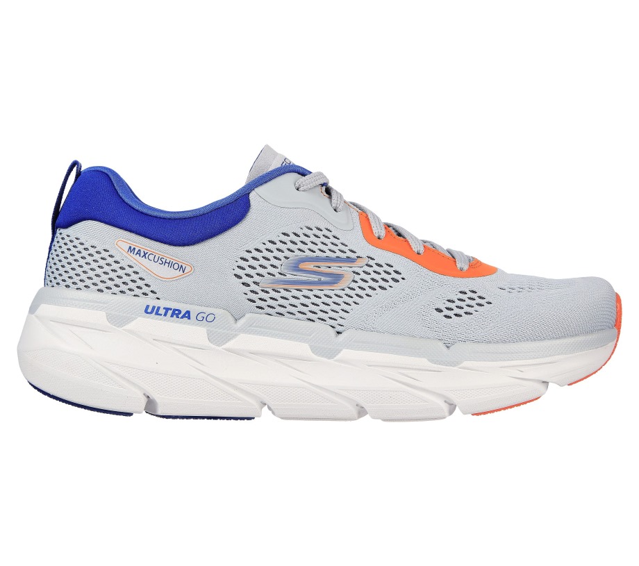Max Cushioning Premier Perspective Skechers Gray Blue