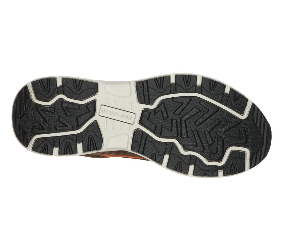 Relaxed Fit Oak Canyon Duelist Skechers Chocolate Black