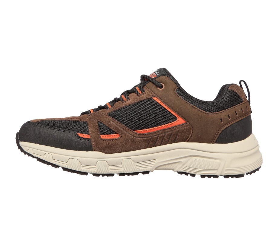 Relaxed Fit Oak Canyon Duelist Skechers Chocolate Black