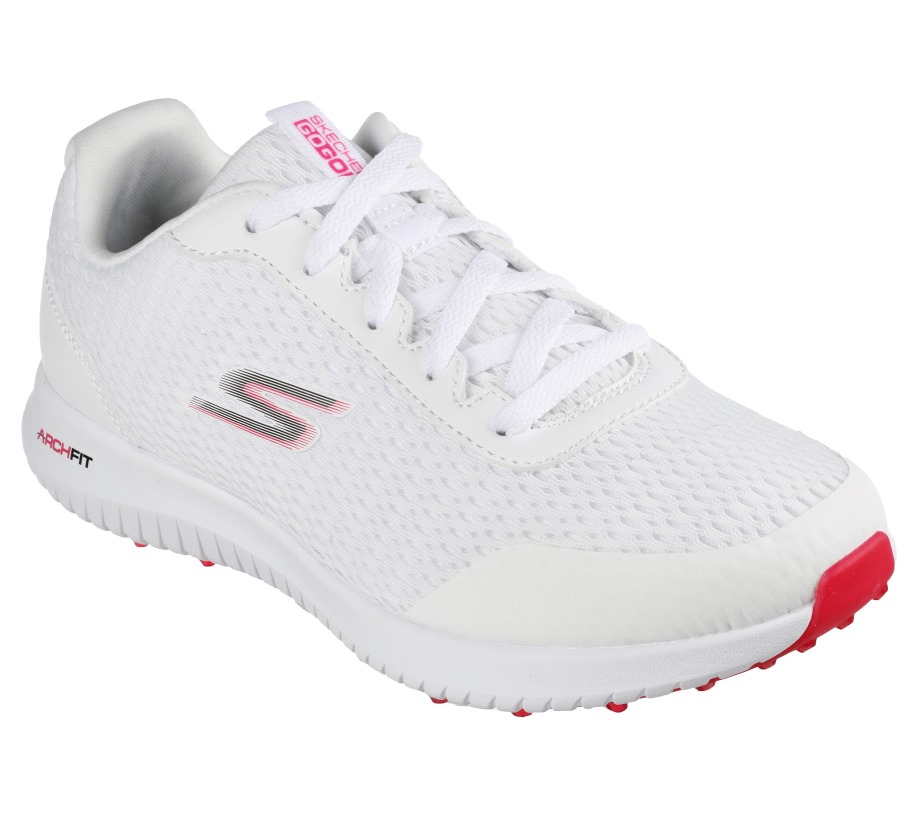GO GOLF Max Fairway 3 White Pink Skechers