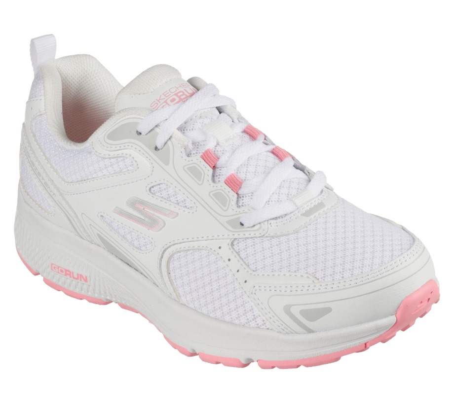 Skechers GOrun Consistent White Pink
