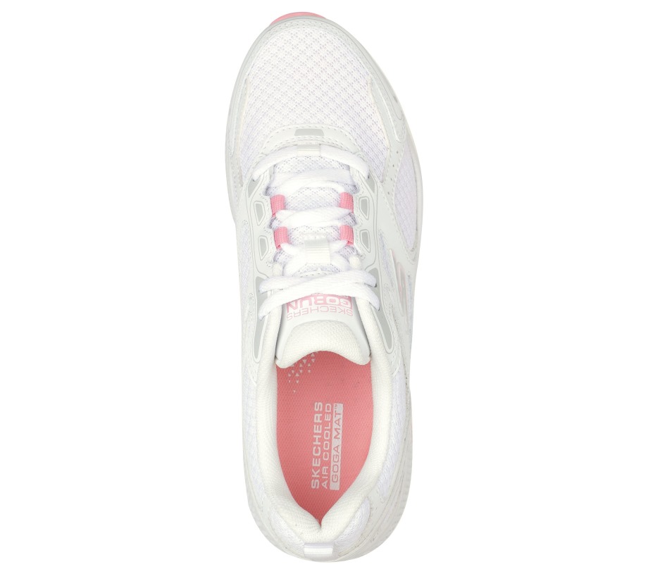 Skechers GOrun Consistent White Pink