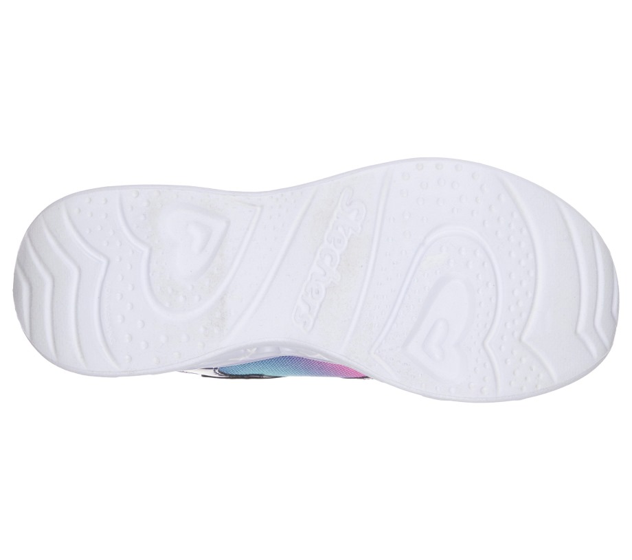 S Lights Heart Lights Rainbow Lux Navy Multi Skechers
