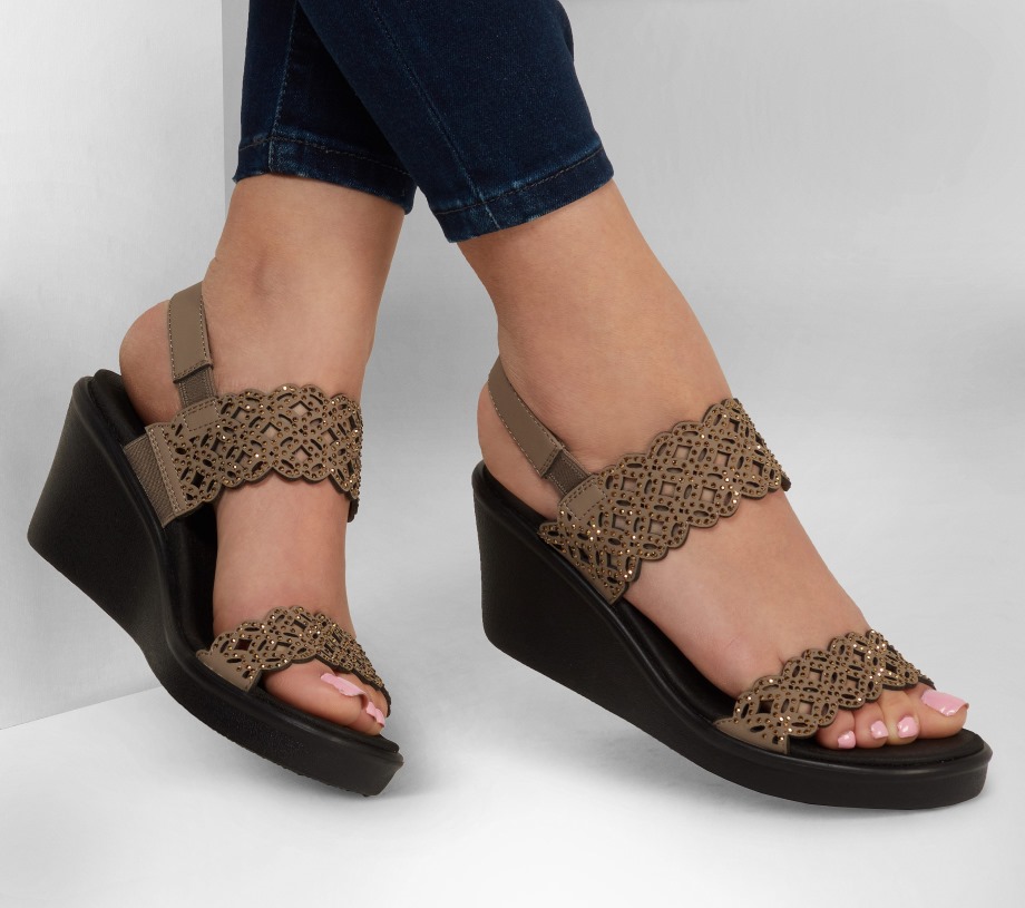 Skechers Rumble On Sassy Dayz Taupe