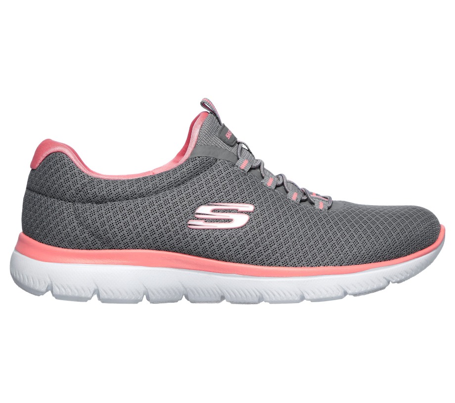 Summits Skechers Gray Pink