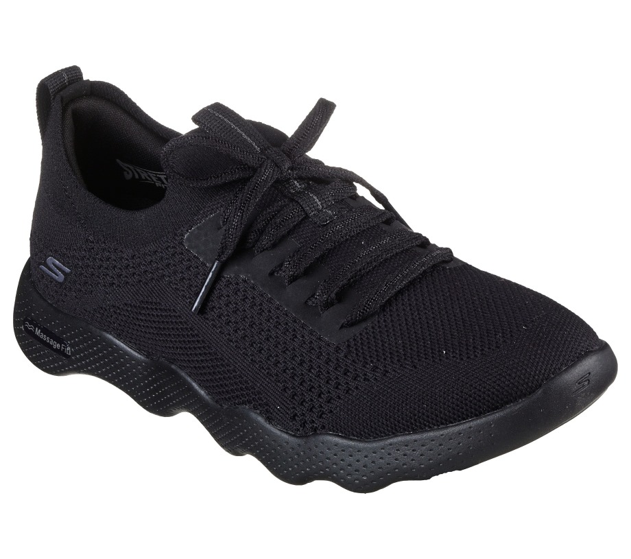 Skechers Massage Fit Lite Intrigue Black