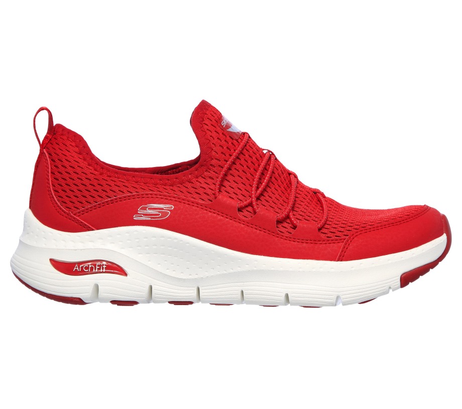 Arch Fit Lucky Thoughts Skechers Red