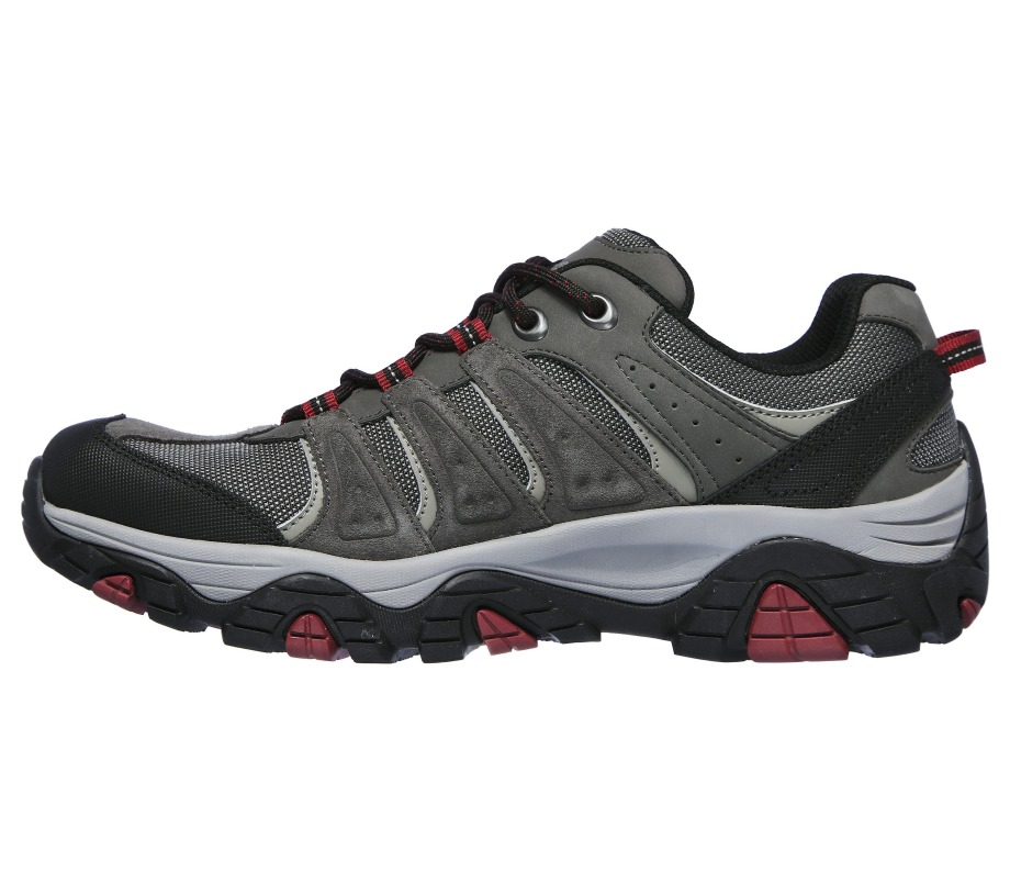 Relaxed Fit Pine Trail Kordova Charcoal Skechers