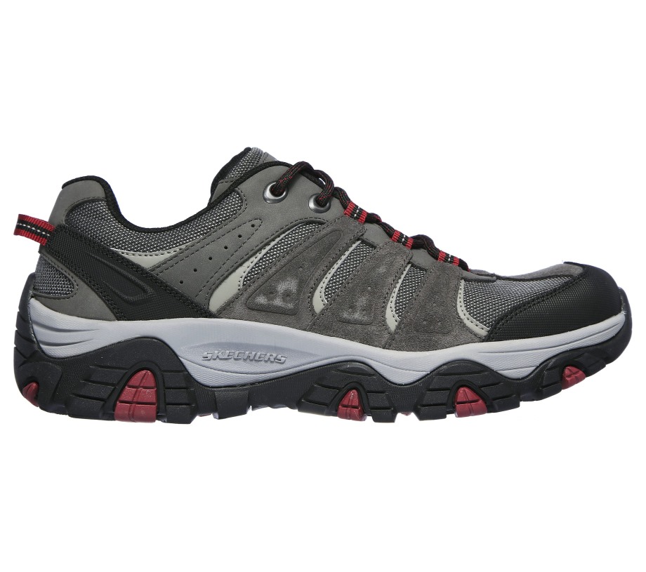 Relaxed Fit Pine Trail Kordova Charcoal Skechers