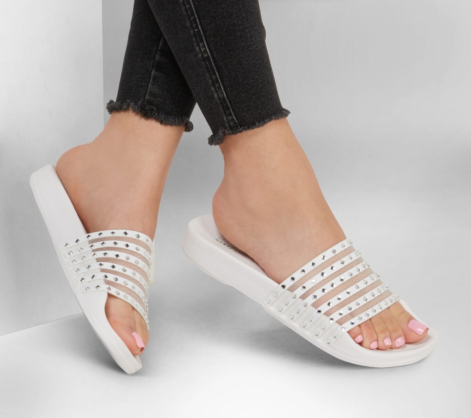Pop Ups Sheer Me Out Skechers White